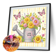 Load image into Gallery viewer, Diamond Painting - Partial Special Shaped - flower watering can (30*30CM)