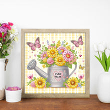Load image into Gallery viewer, Diamond Painting - Partial Special Shaped - flower watering can (30*30CM)
