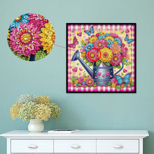 Load image into Gallery viewer, Diamond Painting - Partial Special Shaped - flower watering can (30*30CM)