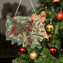 Load image into Gallery viewer, 3Pcs Acrylic Winter Christmas 5D DIY Diamond Painting Dot Pendant for Wall Decor