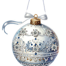 Load image into Gallery viewer, 3Pcs Acrylic Winter Christmas 5D DIY Diamond Painting Dot Pendant for Wall Decor