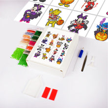 Load image into Gallery viewer, Mini Diamond Painting Set - Full Round - Halloween Disney characters (15*15CM)