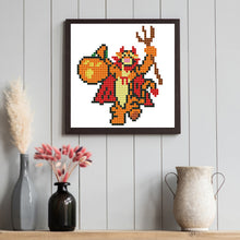 Load image into Gallery viewer, Mini Diamond Painting Set - Full Round - Halloween Disney characters (15*15CM)