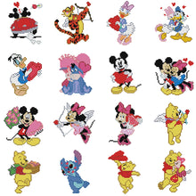 Load image into Gallery viewer, Mini Diamond Painting Set - Full Round - Love (15*15CM)