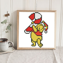Load image into Gallery viewer, Mini Diamond Painting Set - Full Round - Christmas cartoon series (15*15CM)