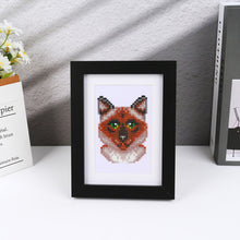 Load image into Gallery viewer, Mini Diamond Painting Set - Full Round - Cats (12*17CM)