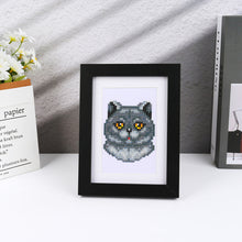 Load image into Gallery viewer, Mini Diamond Painting Set - Full Round - Cats (12*17CM)
