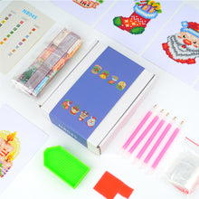 Load image into Gallery viewer, Mini Diamond Painting Set - Full Round - Christmas (12*17CM)
