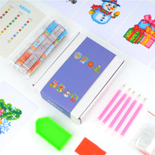 Load image into Gallery viewer, Mini Diamond Painting Set - Full Round - Christmas (12*17CM)