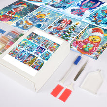 Load image into Gallery viewer, Mini Diamond Painting Set - Full Round - Halloween Disney (15*15CM)