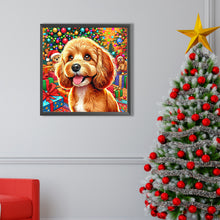 Load image into Gallery viewer, AB Diamond Painting - Full Square - Christmas Cocker Spaniel (40*40CM)