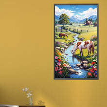 Load image into Gallery viewer, AB Diamond Painting - Full Round - Outdoor farm (40*70CM)