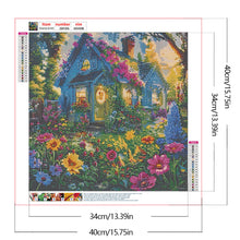 Load image into Gallery viewer, Diamond Painting - Full Round - village house (40*40CM)