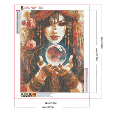 Load image into Gallery viewer, Diamond Painting - Full Round - Praying Woman (40*50CM)