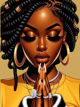 Load image into Gallery viewer, Diamond Painting - Full Round - Praying Woman (40*50CM)