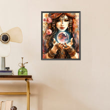 Load image into Gallery viewer, Diamond Painting - Full Round - Praying Woman (40*50CM)
