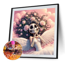 Load image into Gallery viewer, Diamond Painting - Full Round - Angel Skull Girl (40*40CM)