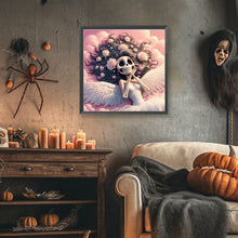 Load image into Gallery viewer, Diamond Painting - Full Round - Angel Skull Girl (40*40CM)