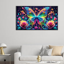Load image into Gallery viewer, Diamond Painting - Full Round - Butterflies and Flowers (70*40CM)