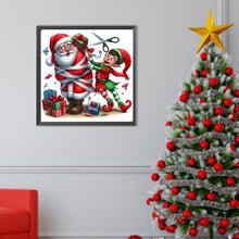 Load image into Gallery viewer, Diamond Painting - Full Round - Bound Santa Claus (40*40CM)
