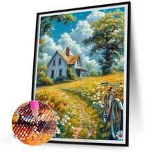 Load image into Gallery viewer, AB Diamond Painting - Full Round - House on the Hill (40*50CM)