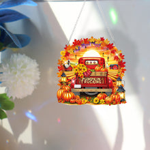 Load image into Gallery viewer, Acrylic Special Shaped Pumpkin Truck Harvest Hanging Diamond Kits for Beginner