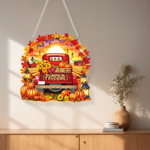 Load image into Gallery viewer, Acrylic Special Shaped Pumpkin Truck Harvest Hanging Diamond Kits for Beginner