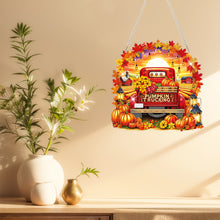 Load image into Gallery viewer, Acrylic Special Shaped Pumpkin Truck Harvest Hanging Diamond Kits for Beginner