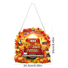 Load image into Gallery viewer, Acrylic Special Shaped Pumpkin Truck Harvest Hanging Diamond Kits for Beginner