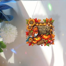 Load image into Gallery viewer, Acrylic Special Shaped Fall Food Harvest Hanging Diamond Art Kits for Beginner