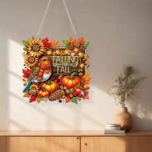 Load image into Gallery viewer, Acrylic Special Shaped Fall Food Harvest Hanging Diamond Art Kits for Beginner