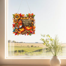 Load image into Gallery viewer, Acrylic Special Shaped Fall Food Harvest Hanging Diamond Art Kits for Beginner