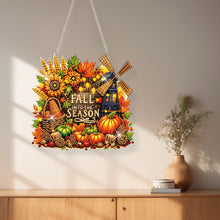 Load image into Gallery viewer, Acrylic Special Shaped Fall Food Harvest Windmill Hanging Diamond Kits for Home