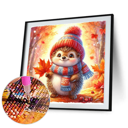 Diamond Painting - Full Round - Autumn Thorns Hedgehog (40*40CM)