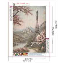 Load image into Gallery viewer, Diamond Painting - Full Round - Eiffel Tower (30*40CM)