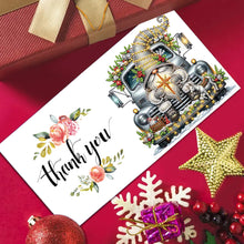 Load image into Gallery viewer, 10Pcs Merry Christmas Gnome Diamond Painting Handmade Card for Adults Kids