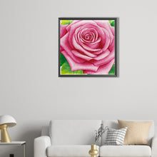Load image into Gallery viewer, AB Diamond Painting - Full Round - Pink rose (45*45CM)