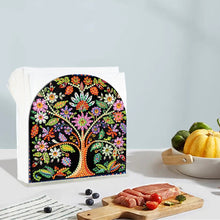 Load image into Gallery viewer, Acrylic Tree Of Life Diamond Painting Paper Towel Holder for Art Crafts