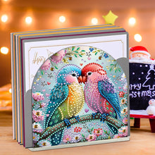Load image into Gallery viewer, Acrylic Parrot Diamond Painting Paper Towel Holder for Home Art Crafts