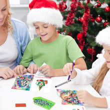 Load image into Gallery viewer, 6Pcs Animals Diamond Drawing Card Diamond Painting Greeting Card for Adults Kids