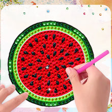 Load image into Gallery viewer, 8Pcs Acrylic Cute Owl Diamond Painting Refrigerator Magnet for Car Mailbox Decor