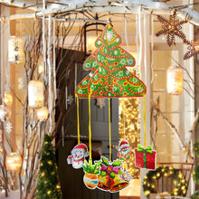 Load image into Gallery viewer, Christmas Diamond Painting Wind Chimes DIY Wind Chime Kit Diamond Art Wind Chime