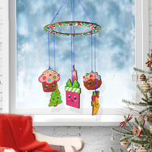 Load image into Gallery viewer, Christmas Diamond Painting Wind Chimes DIY Wind Chime Kit Diamond Art Wind Chime