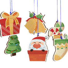 Load image into Gallery viewer, Christmas Diamond Painting Wind Chimes DIY Wind Chime Kit Diamond Art Wind Chime