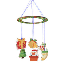 Load image into Gallery viewer, Christmas Diamond Painting Wind Chimes DIY Wind Chime Kit Diamond Art Wind Chime