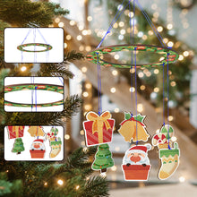 Load image into Gallery viewer, Christmas Diamond Painting Wind Chimes DIY Wind Chime Kit Diamond Art Wind Chime