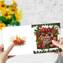 Load image into Gallery viewer, 6Pcs Butterfly DIY Diamond Painting Card Diamond Daily Wish Card for Adults Kids