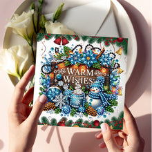 Load image into Gallery viewer, 6Pcs Butterfly DIY Diamond Painting Card Diamond Daily Wish Card for Adults Kids