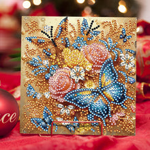 Load image into Gallery viewer, 6Pcs Butterfly DIY Diamond Painting Card Diamond Daily Wish Card for Adults Kids