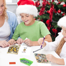 Load image into Gallery viewer, 6Pcs Butterfly DIY Diamond Painting Card Diamond Daily Wish Card for Adults Kids